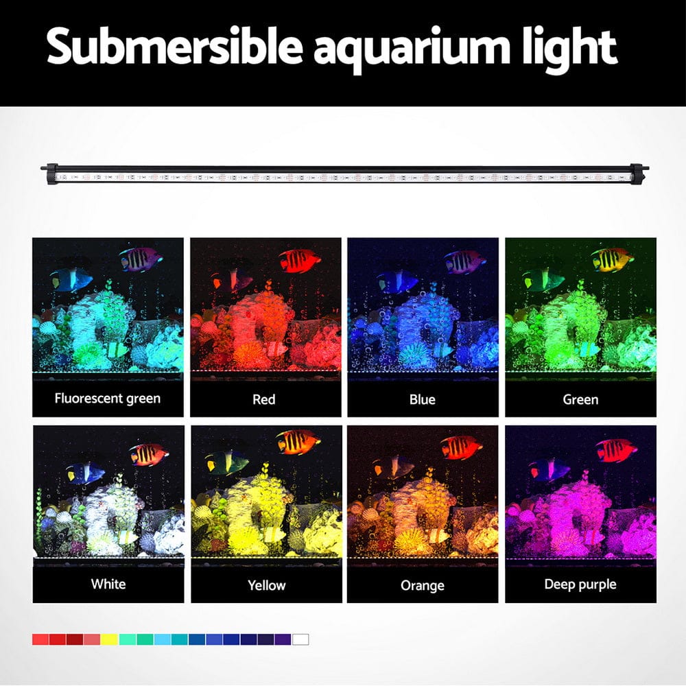 i.Pet Home & Garden > Garden Tools > Gardening Tools i.Pet Aquarium Light Submersible 88CM Air Bubble LED Light