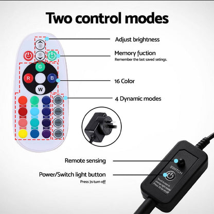 i.Pet Home & Garden > Garden Tools > Gardening Tools i.Pet Aquarium Light Submersible 88CM Air Bubble LED Light