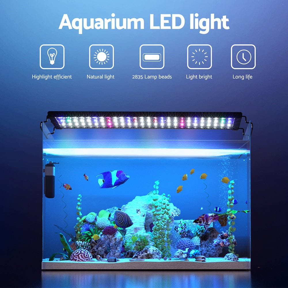 i.Pet Pet Care > Aquarium > Aquarium Lighting i.Pet Aquarium Light Full Spectrum 60CM Aqua Plant Fish Tank Lamp