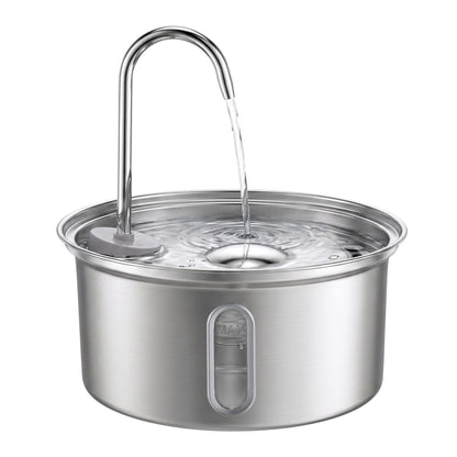 i.Pet Pet Care > Cat Supplies > Cat Bowls, Feeders & Waterers i.Pet 3.2L Cat Water Fountain Pet Feeder Dog Drinking Dispenser 304 Stainless Steel