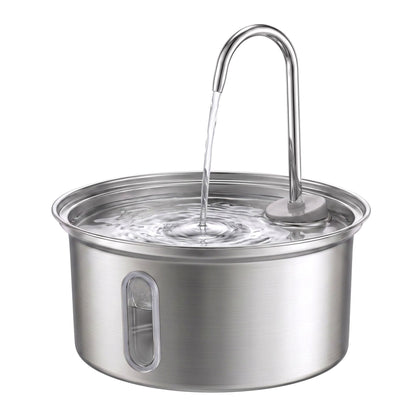 i.Pet Pet Care > Cat Supplies > Cat Bowls, Feeders & Waterers i.Pet 3.2L Cat Water Fountain Pet Feeder Dog Drinking Dispenser 304 Stainless Steel
