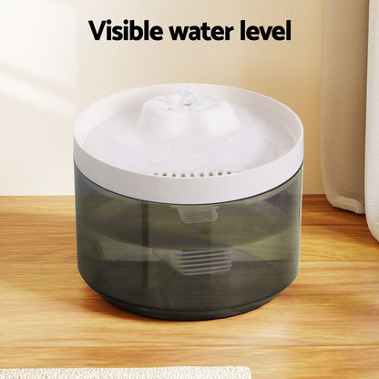 i.Pet Pet Care > Cat Supplies > Cat Bowls, Feeders & Waterers i.Pet Pet Water Fountain Feeder Dispenser Filter Dog Cat Drinking Automatic 2.2L