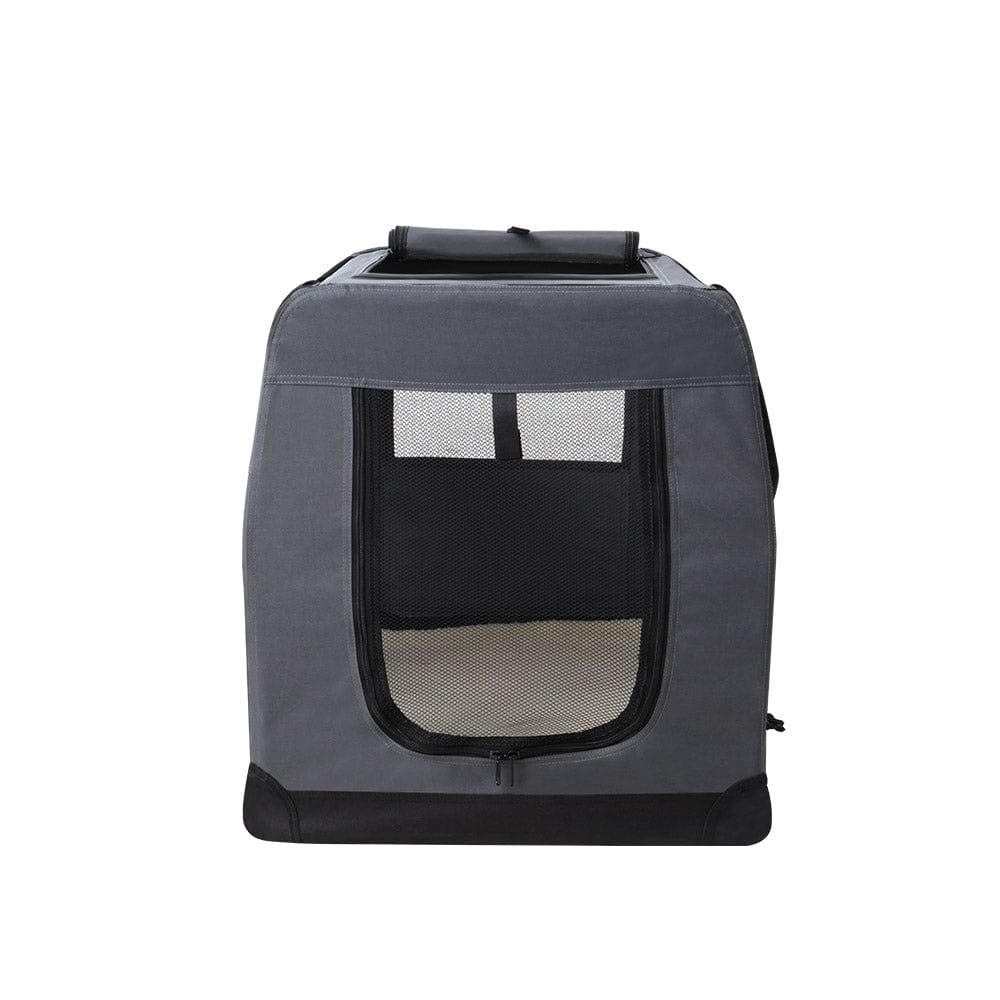 i.Pet Pet Care > Cat Supplies > Cat Carriers & Crates i.Pet Pet Carrier Soft Crate Dog Cat Travel 60x42CM Portable Foldable Car M