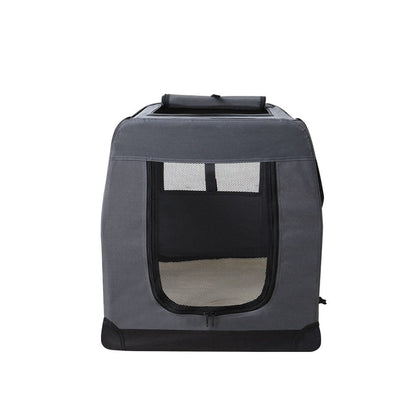 i.Pet Pet Care > Cat Supplies > Cat Carriers & Crates i.Pet Pet Carrier Soft Crate Dog Cat Travel 60x42CM Portable Foldable Car M