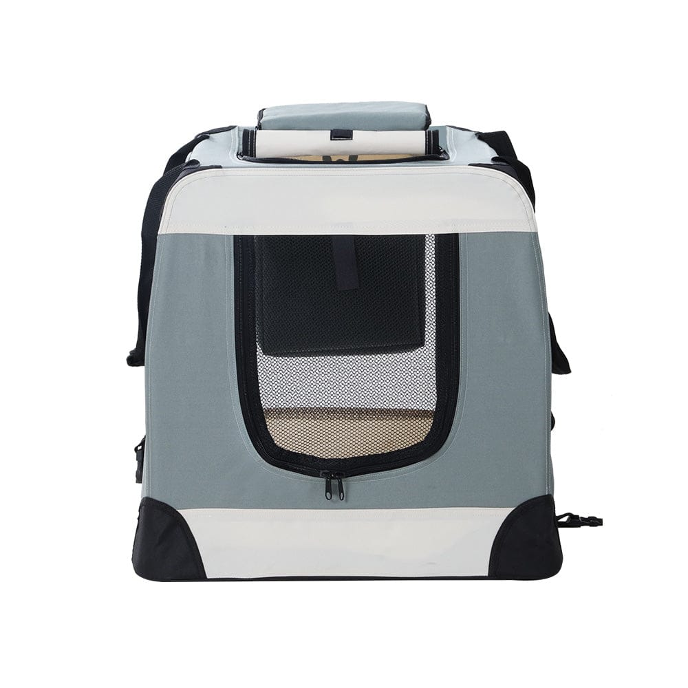 i.Pet Pet Care > Cat Supplies > Cat Carriers & Crates i.Pet Pet Carrier Soft Crate Dog Cat Travel 70x52CM Portable Foldable Car Large