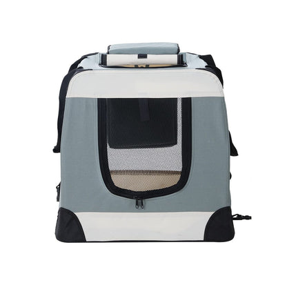 i.Pet Pet Care > Cat Supplies > Cat Carriers & Crates i.Pet Pet Carrier Soft Crate Dog Cat Travel 70x52CM Portable Foldable Car Large