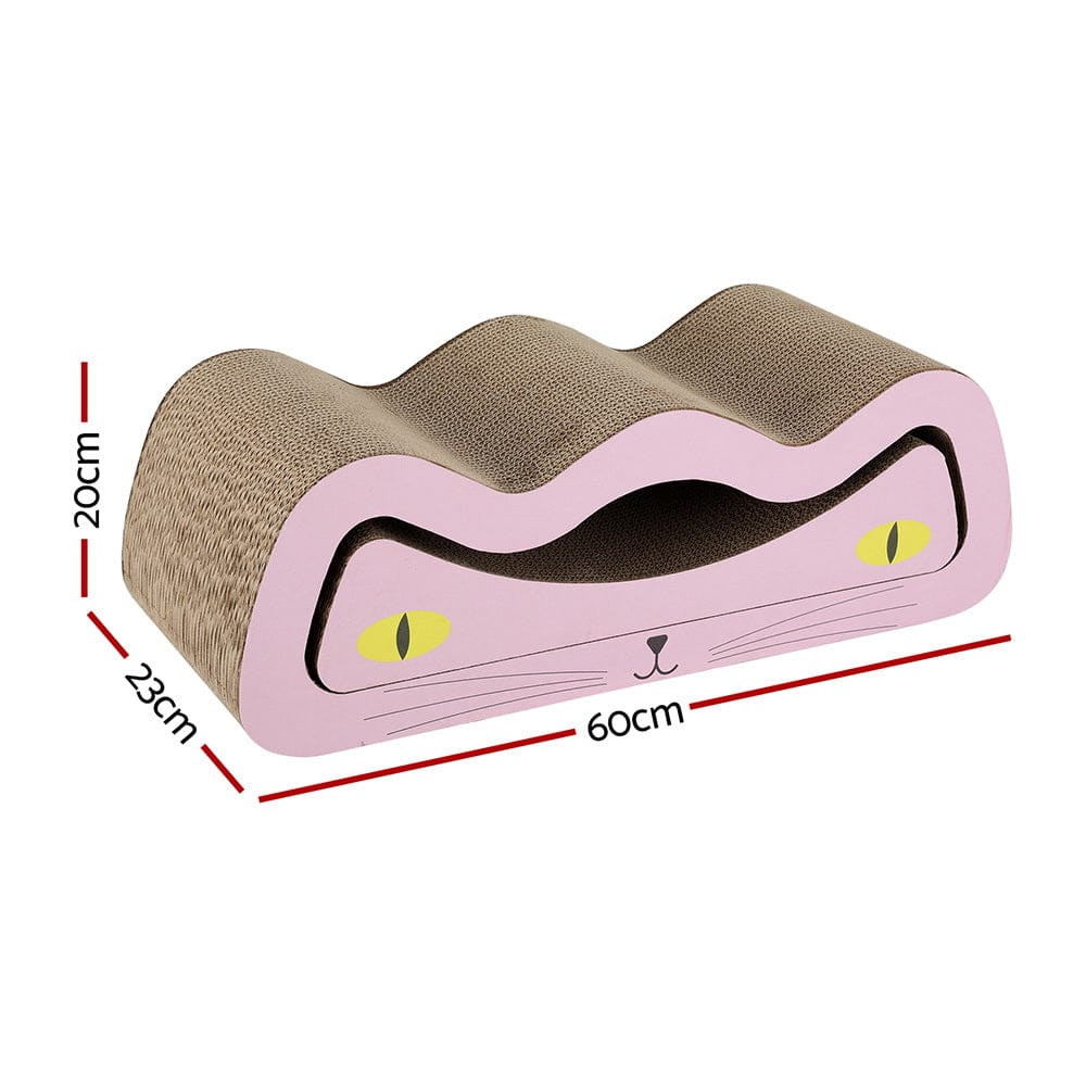 i.Pet Pet Care > Cat Supplies > Cat Scratchers i.Pet Cat Scratching Board Scratcher Cardboard Kitten Indoor Climbing Pad Catnip