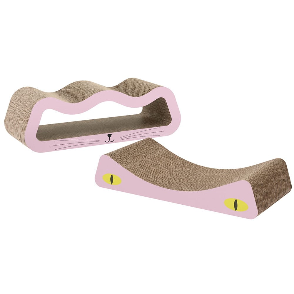 i.Pet Pet Care > Cat Supplies > Cat Scratchers i.Pet Cat Scratching Board Scratcher Cardboard Kitten Indoor Climbing Pad Catnip