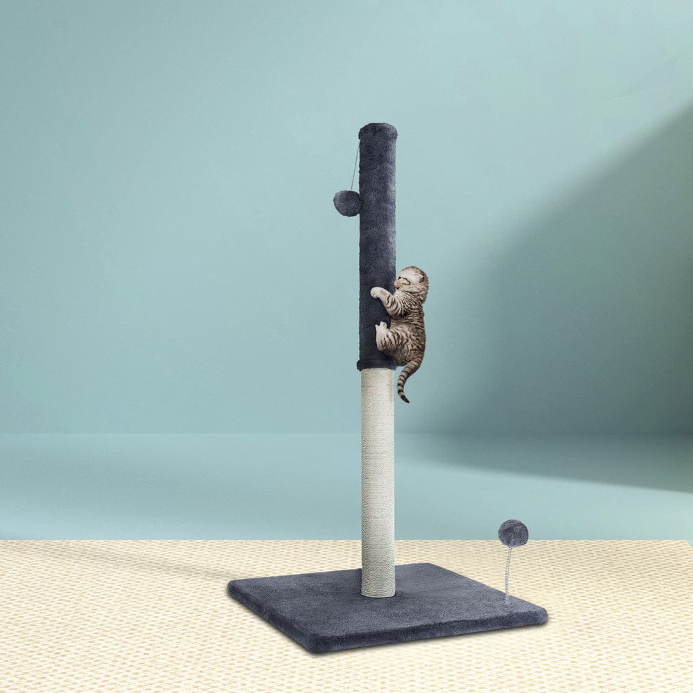 i.Pet Pet Care > Cat Supplies > Cat Scratching Posts i.Pet Cat Tree 105cm Scratching Post Scratcher Tower Condo House Hanging toys Grey