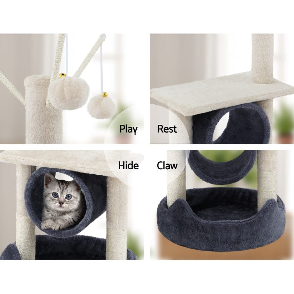 i.Pet Pet Care > Cat Supplies > Cat Scratching Posts i.Pet Cat Tree 76cm Scratching Post Tower Scratcher Condo House Hanging toys