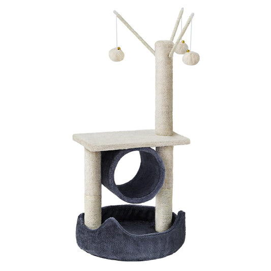 i.Pet Pet Care > Cat Supplies > Cat Scratching Posts i.Pet Cat Tree 76cm Scratching Post Tower Scratcher Condo House Hanging toys