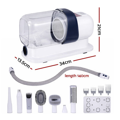 i.Pet Pet Care > Cleaning & Maintenance > Pet Grooming Supplies i.Pet Pet Grooming Kit Vacuum Dog Cat Hair Dryer Remover Clipper Brushes Cleaning