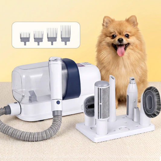 i.Pet Pet Care > Cleaning & Maintenance > Pet Grooming Supplies i.Pet Pet Grooming Kit Vacuum Dog Cat Hair Dryer Remover Clipper Brushes Cleaning