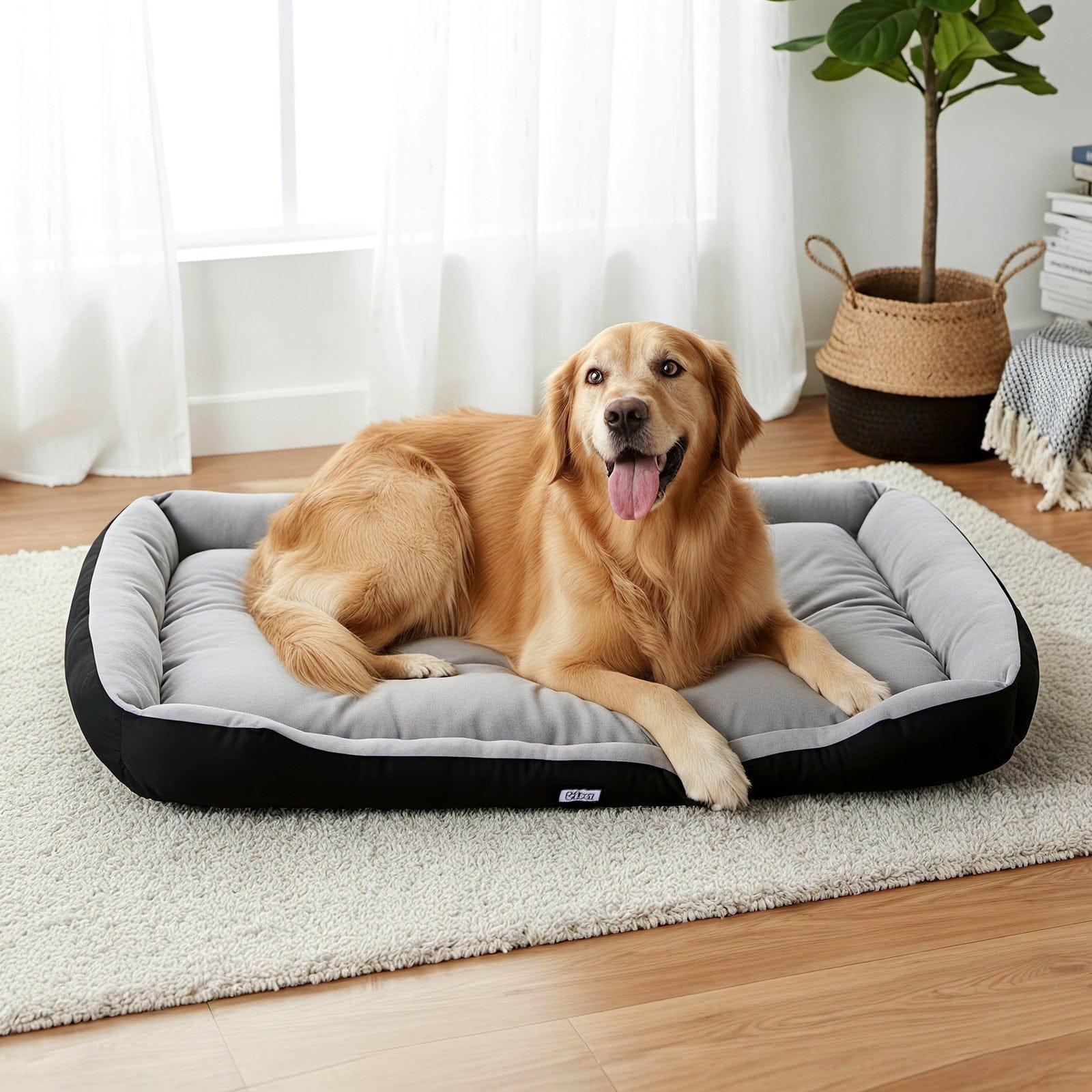 i.Pet Pet Care > Dog Supplies > Dog Beds i.Pet Pet Bed Dog Bed Soft PP Cotton Mat Sleeping Comfy Cushion Washable Extra Large
