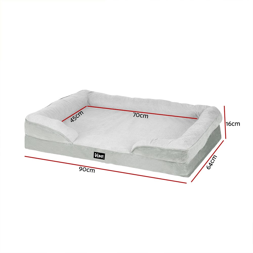 i.Pet Pet Care > Dog Supplies > Dog Beds i.Pet Pet Bed Dog Calming Soft Cushion Egg Crate Large Sofa Washable Removable