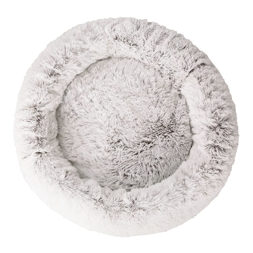 i.Pet Pet Care > Dog Supplies > Dog Beds i.Pet Pet Bed Dog Cat 110cm Calming Extra Large Soft Plush White Brown