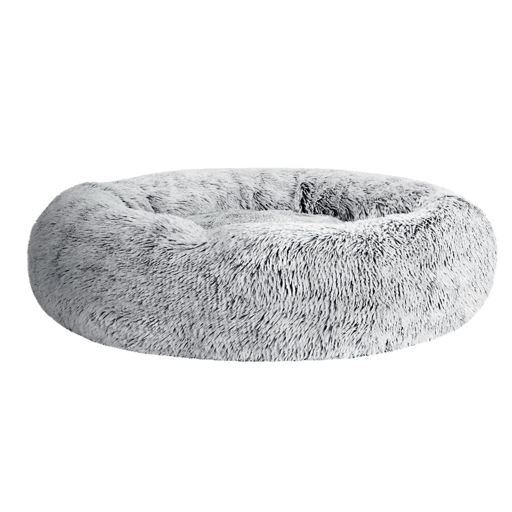 i.Pet Pet Care > Dog Supplies > Dog Beds i.Pet Pet Bed Dog Cat 90cm Large Calming Soft Plush Light Charcoal