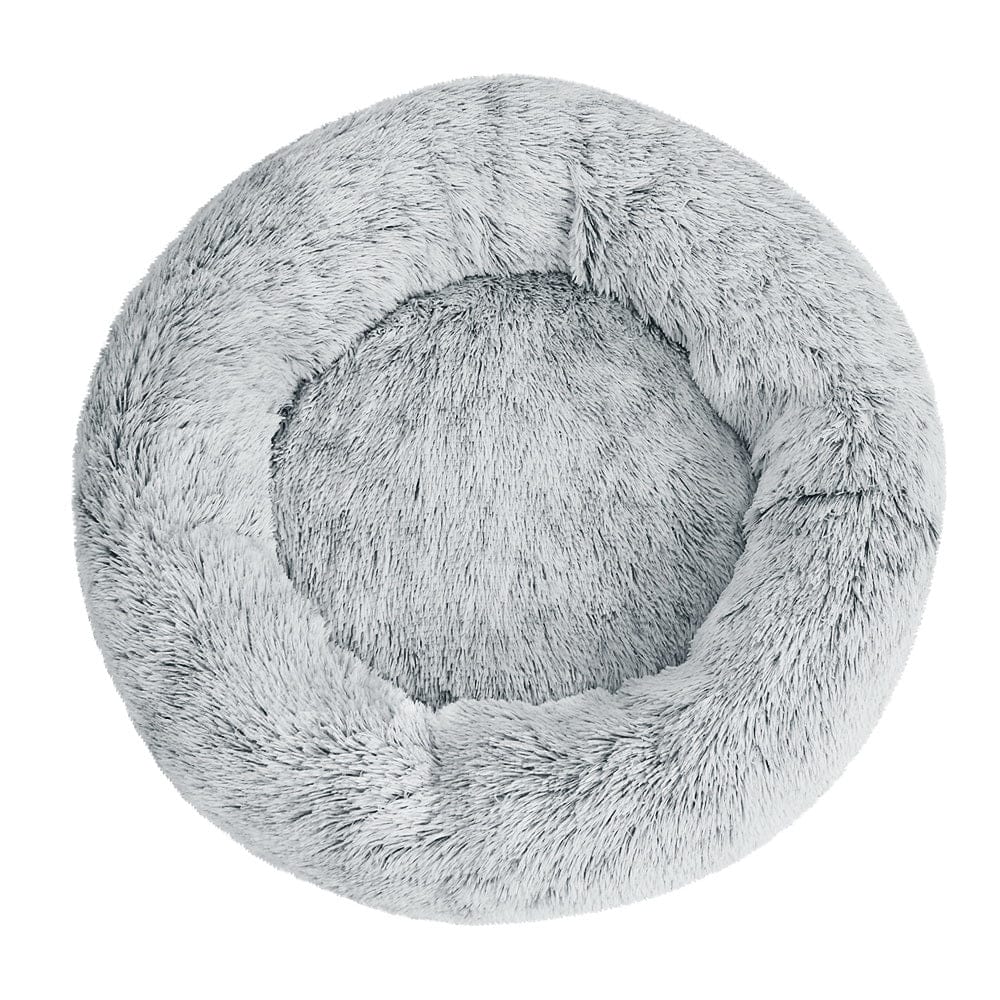 i.Pet Pet Care > Dog Supplies > Dog Beds i.Pet Pet Bed Dog Cat 90cm Large Calming Soft Plush Light Charcoal