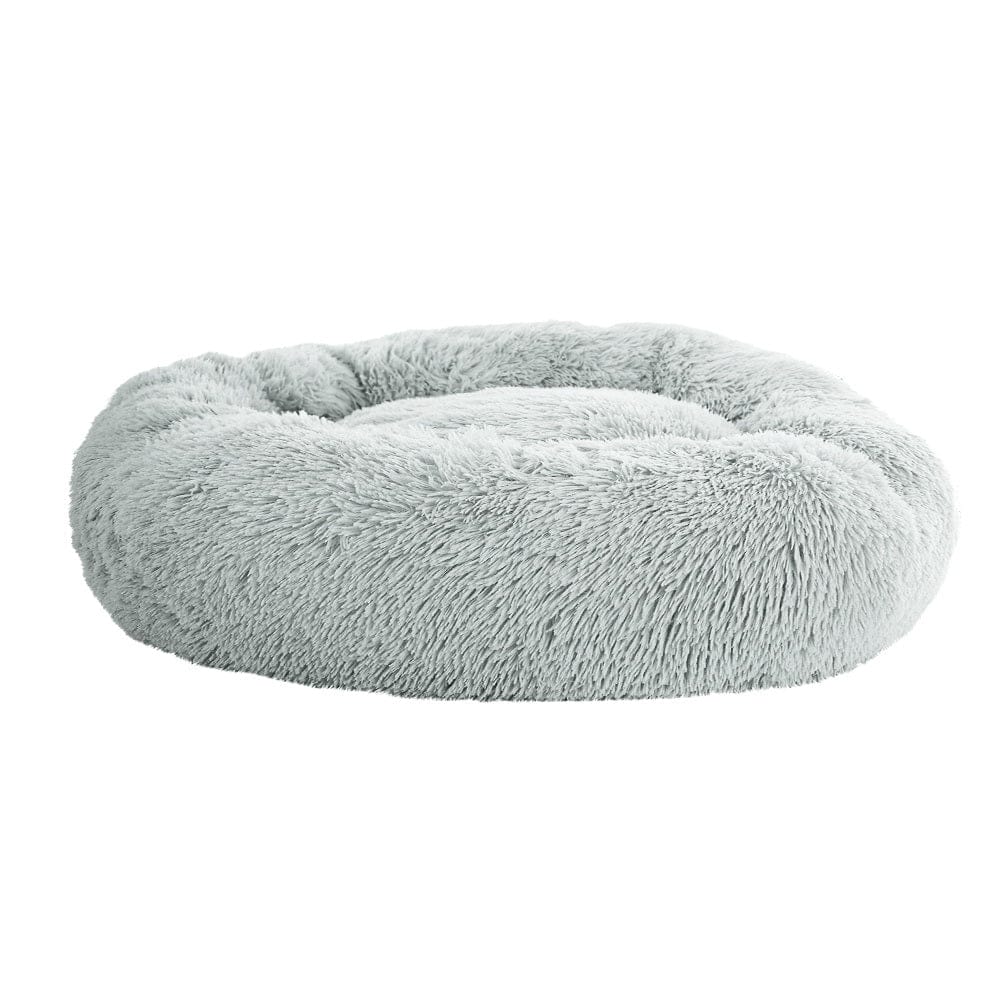 i.Pet Pet Care > Dog Supplies > Dog Beds i.Pet Pet Bed Dog Cat 90cm Large Calming Soft Plush Light Grey