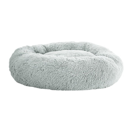 i.Pet Pet Care > Dog Supplies > Dog Beds i.Pet Pet Bed Dog Cat 90cm Large Calming Soft Plush Light Grey