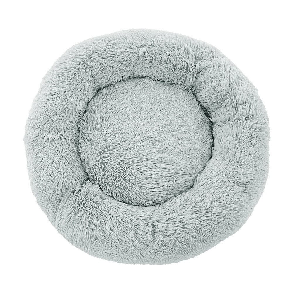 i.Pet Pet Care > Dog Supplies > Dog Beds i.Pet Pet Bed Dog Cat 90cm Large Calming Soft Plush Light Grey