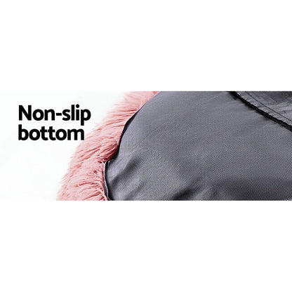 i.Pet Pet Care > Dog Supplies > Dog Beds i.Pet Pet Bed Dog Cat 90cm Large Calming Soft Plush Pink