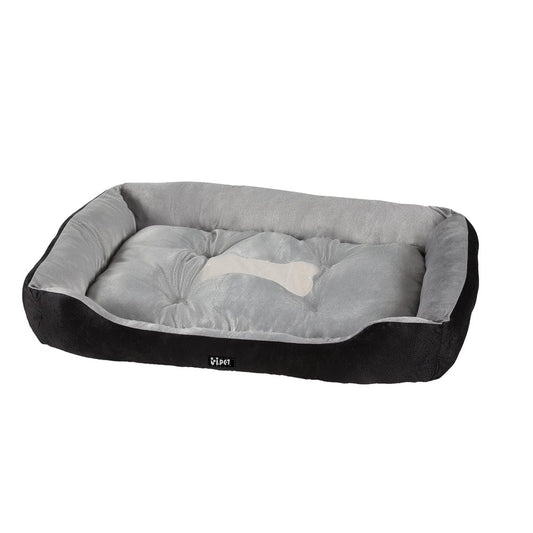 i.Pet Pet Care > Dog Supplies > Dog Beds i.Pet Pet Bed Dog Cat Calming Soft Sleeping Comfy Plush Mat Cave Washable Black