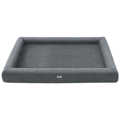 i.Pet Pet Care > Dog Supplies > Dog Beds i.Pet Pet Bed Dog Cat Extra Large Calming Soft Sofa Cushion Egg Crate Washable Grey