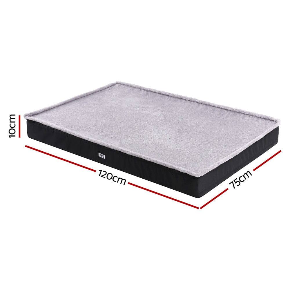 i.Pet Pet Care > Dog Supplies > Dog Beds i.Pet Pet Bed Dog Cat Extra Large Calming Soft Sofa Foam Cushion Washable Cover Grey