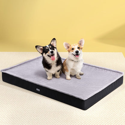 i.Pet Pet Care > Dog Supplies > Dog Beds i.Pet Pet Bed Dog Cat Extra Large Calming Soft Sofa Foam Cushion Washable Cover Grey