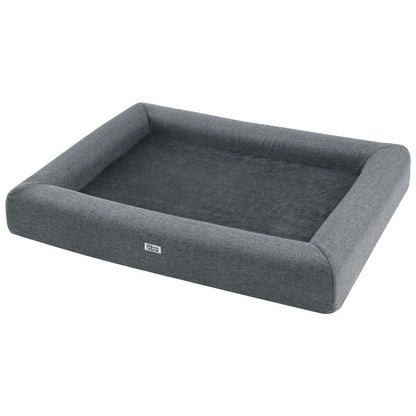 i.Pet Pet Care > Dog Supplies > Dog Beds i.Pet Pet Bed Dog Cat Large Calming Soft Sofa Cushion Egg Crate Washable Grey