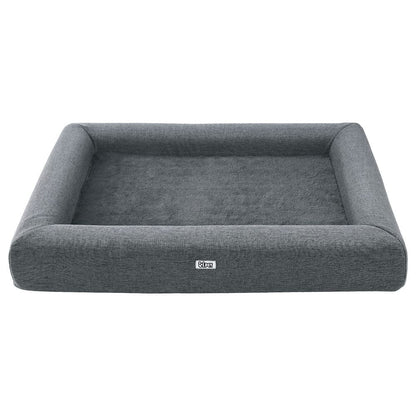 i.Pet Pet Care > Dog Supplies > Dog Beds i.Pet Pet Bed Dog Cat Large Calming Soft Sofa Cushion Egg Crate Washable Grey