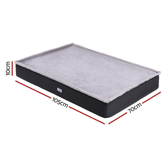 i.Pet Pet Care > Dog Supplies > Dog Beds i.Pet Pet Bed Dog Cat Large Calming Soft Sofa Foam Cushion Washable Cover Grey