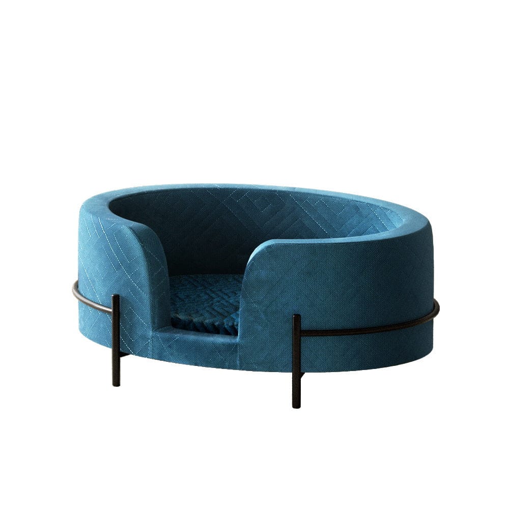 i.Pet Pet Care > Dog Supplies > Dog Beds i.Pet Pet Bed Dog Sofa Lounge Cat Calming Couch Raised Blue