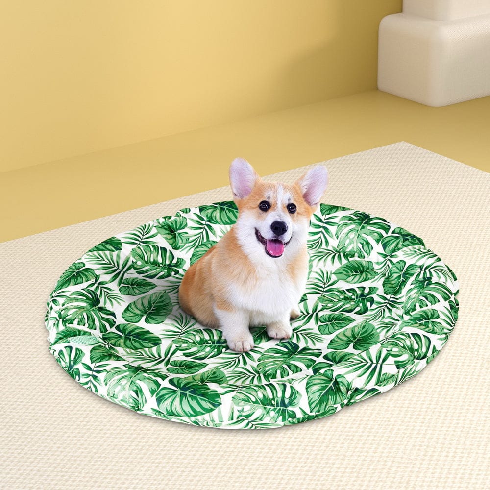 i.Pet Pet Care > Dog Supplies > Dog Beds i.Pet Pet Cooling Mat Gel Dog Cat Self-cool Puppy Large Round Bed Summer Cushion