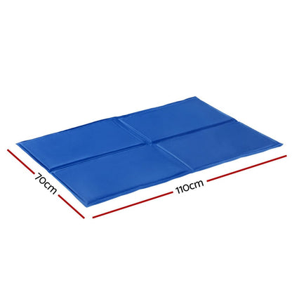 i.Pet Pet Care > Dog Supplies > Dog Beds i.Pet Pet Cooling Mat Gel Dog Cat Self-cool Puppy Pad Large Bed Cushion Summer
