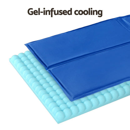 i.Pet Pet Care > Dog Supplies > Dog Beds i.Pet Pet Cooling Mat Gel Dog Cat Self-cool Puppy Pad Large Bed Cushion Summer