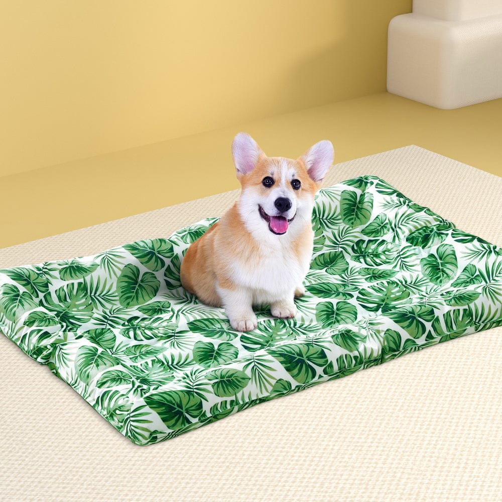 i.Pet Pet Care > Dog Supplies > Dog Beds i.Pet Pet Cooling Mat Gel Dog Cat Self-cool Puppy Pad Large Bed Summer Green