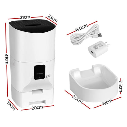 i.Pet Pet Care > Dog Supplies > Dog Bowls, Feeders & Waterers i.Pet Automatic Pet Feeder 9L Wifi Auto Dog Cat Feeder Smart Food Dispenser Timer