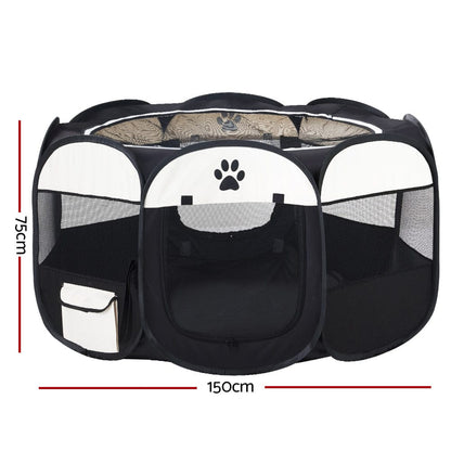 i.Pet Pet Care > Dog Supplies > Dog Playpens & Gates i.Pet Dog Playpen Tent Pet Crate Fence 3XL Enclosure