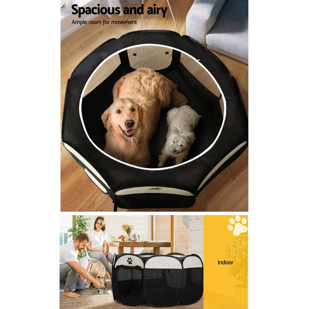 i.Pet Pet Care > Dog Supplies > Dog Playpens & Gates i.Pet Dog Playpen Tent Pet Crate Fence 3XL Enclosure