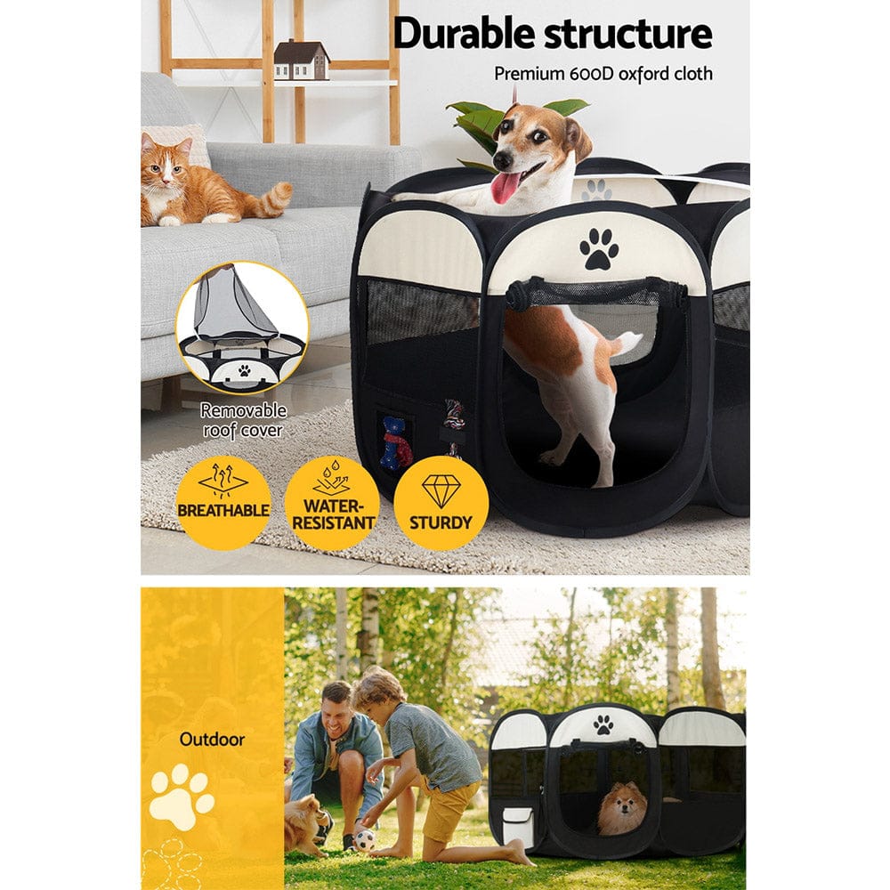 i.Pet Pet Care > Dog Supplies > Dog Playpens & Gates i.Pet Dog Playpen Tent Pet Crate Fence XL Enclosure