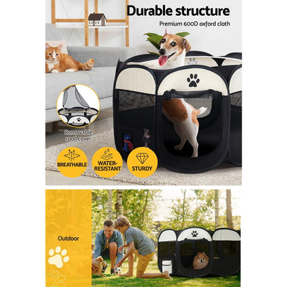 i.Pet Pet Care > Dog Supplies > Dog Playpens & Gates i.Pet Dog Playpen Tent Pet Crate Fence XL Enclosure