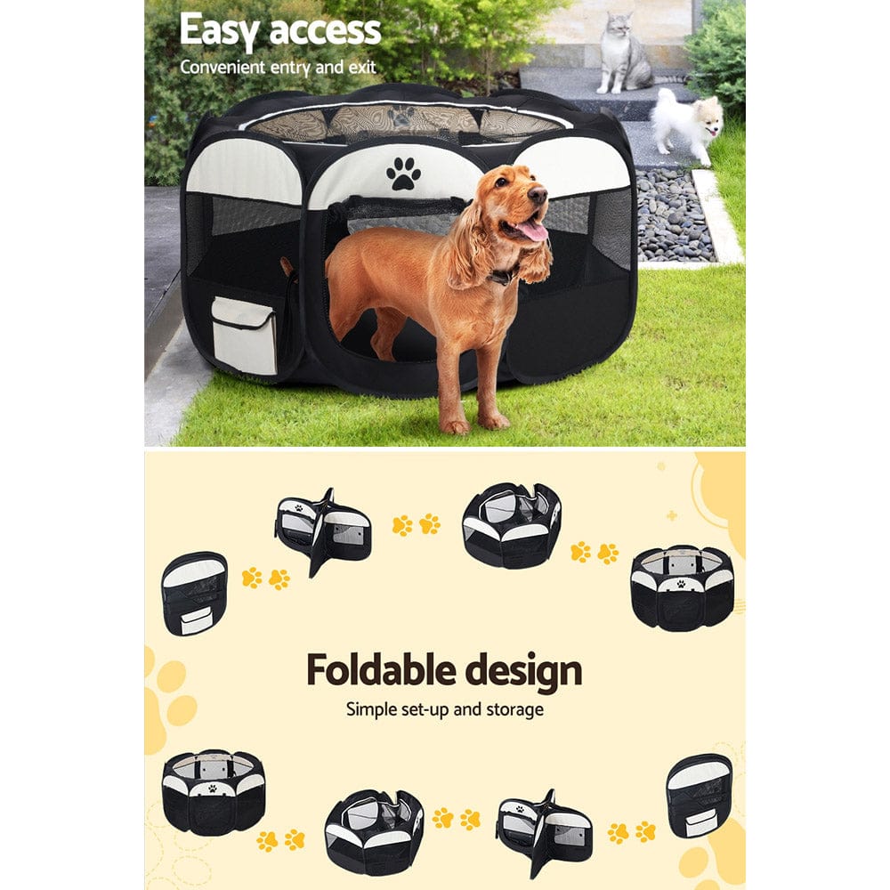 i.Pet Pet Care > Dog Supplies > Dog Playpens & Gates i.Pet Dog Playpen Tent Pet Crate Fence XL Enclosure