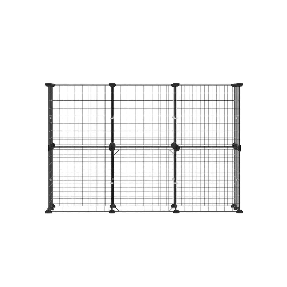 i.Pet Pet Care > Dog Supplies > Dog Playpens & Gates i.Pet Pet Dog Playpen Enclosure Cage 20 Panel Puppy Fence Play Pen Foldable Metal