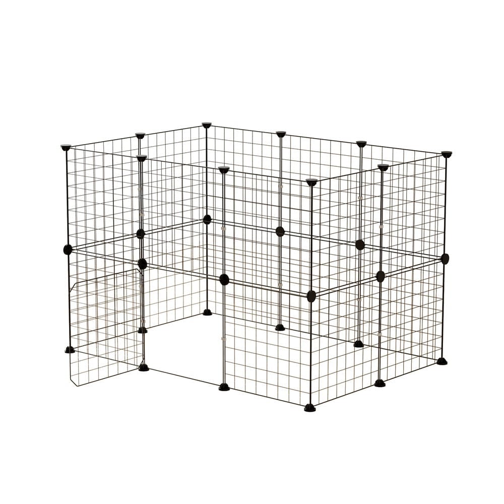i.Pet Pet Care > Dog Supplies > Dog Playpens & Gates i.Pet Pet Dog Playpen Enclosure Cage 20 Panel Puppy Fence Play Pen Foldable Metal