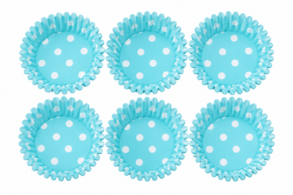 Icing on the cake Cupcake Liner Blue 120Pk Mini Cupcake Patty Pans Muffin Cases Cake Boards Liners Boxes Baking Cups