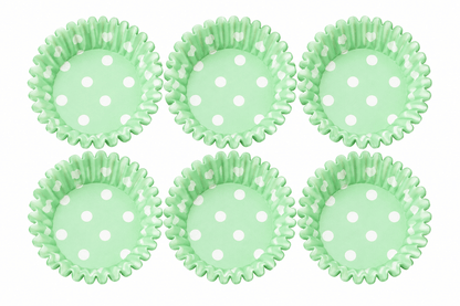 Icing on the cake Cupcake Liner Green 120Pk Mini Cupcake Patty Pans Muffin Cases Cake Boards Liners Boxes Baking Cups