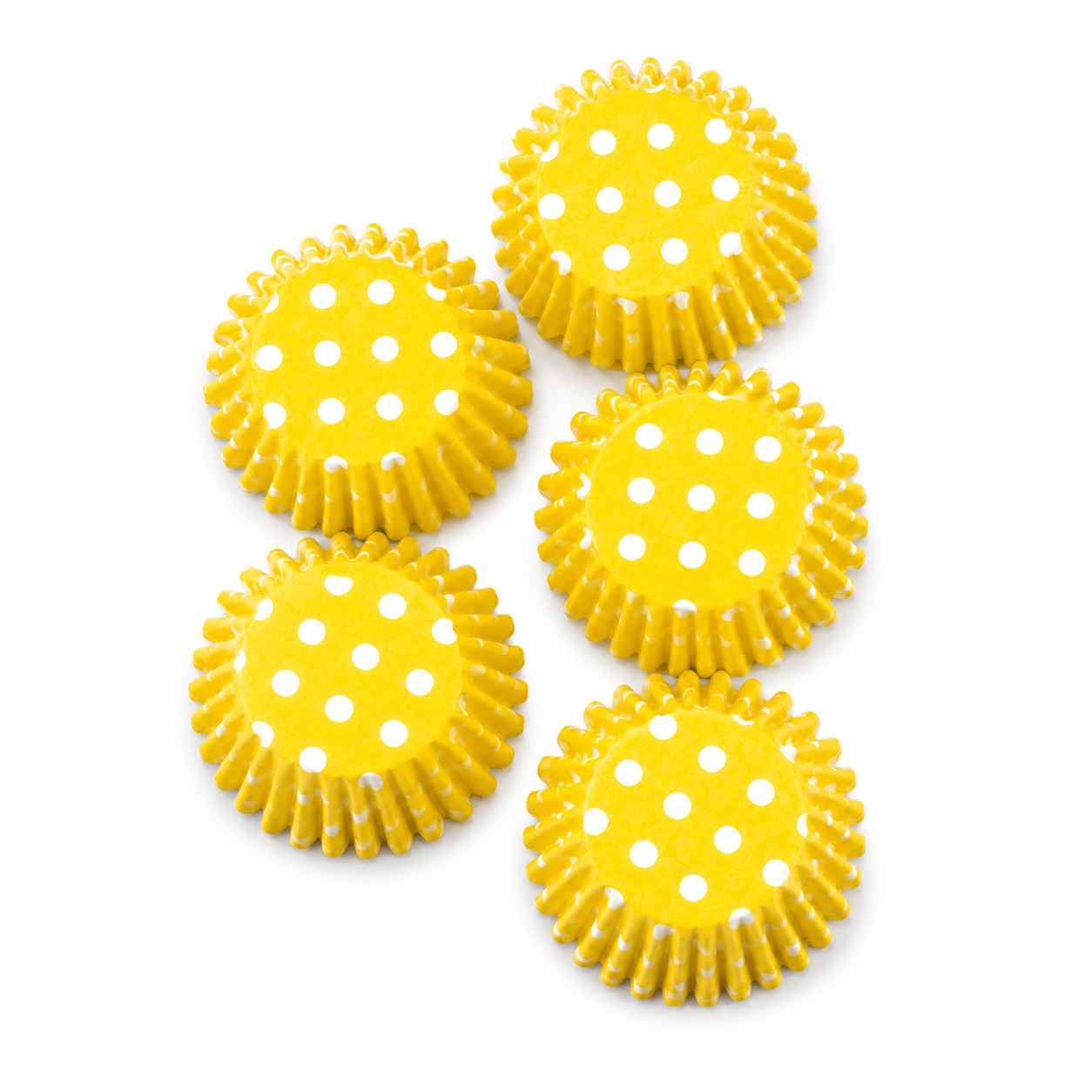 Icing on the cake Cupcake Liner Yellow 120Pk Mini Cupcake Patty Pans Muffin Cases Cake Boards Liners Boxes Baking Cups