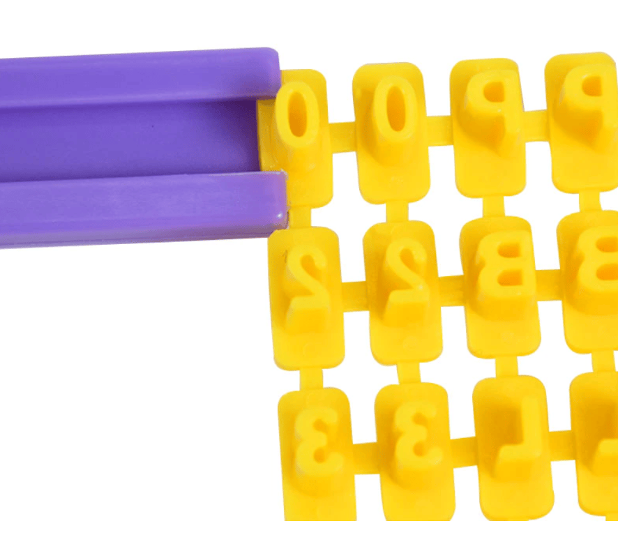 icing on the cake Fondant Cutter Fondant Cake Alphabet Letter Number Cookies Biscuit Stamp Embosser Mold Cutter Y
